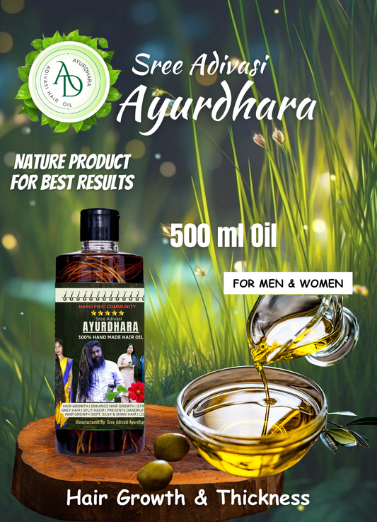 Sree Adivasi Ayurdhara hair oil (All Variants)