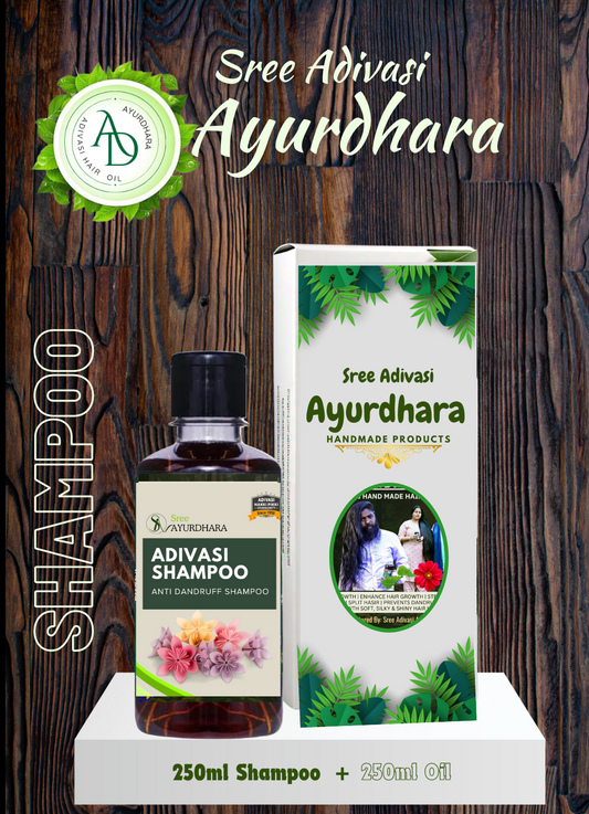 250ml   Sree Adivasi Ayurdhara hair Shampoo